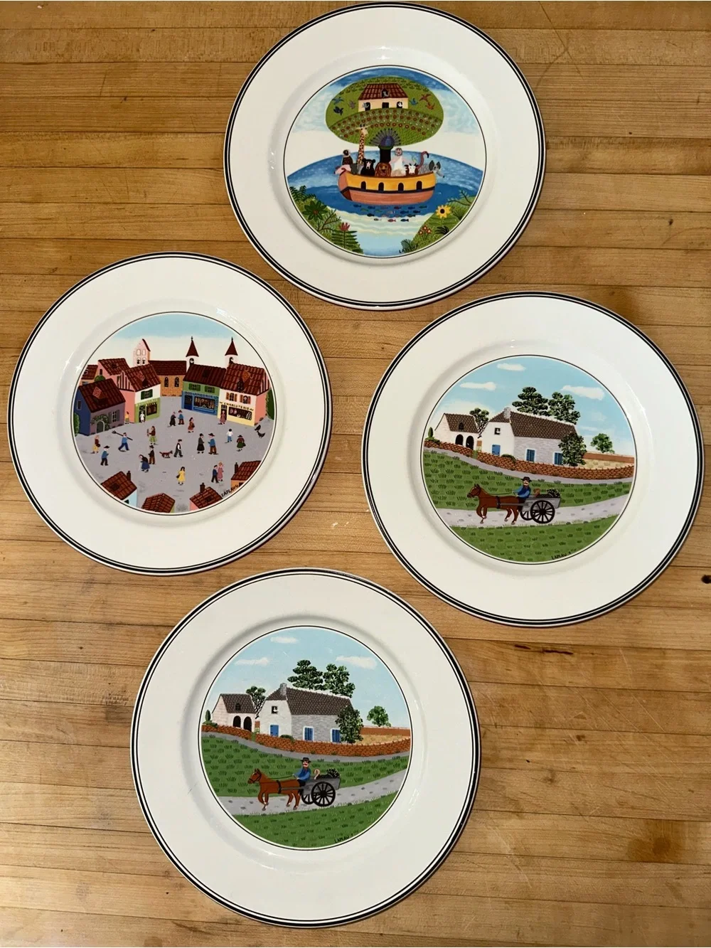 Villeroy & Boch Design Naif collection salad plates